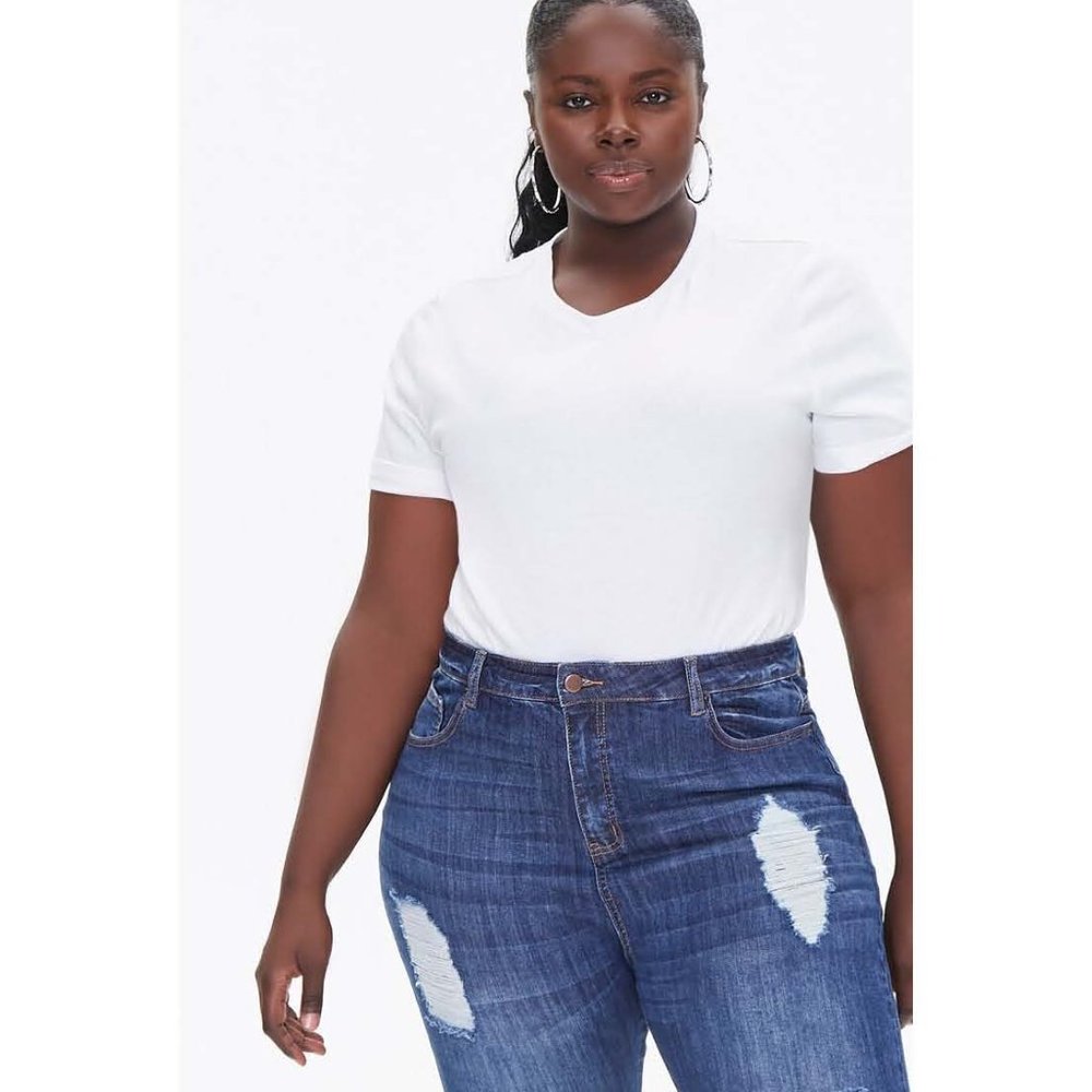 NWT Basic Tee Bodysuit - Plus Size